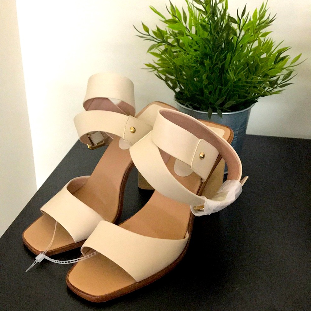 AD & DAUGHTERS chunk heel strap sandal